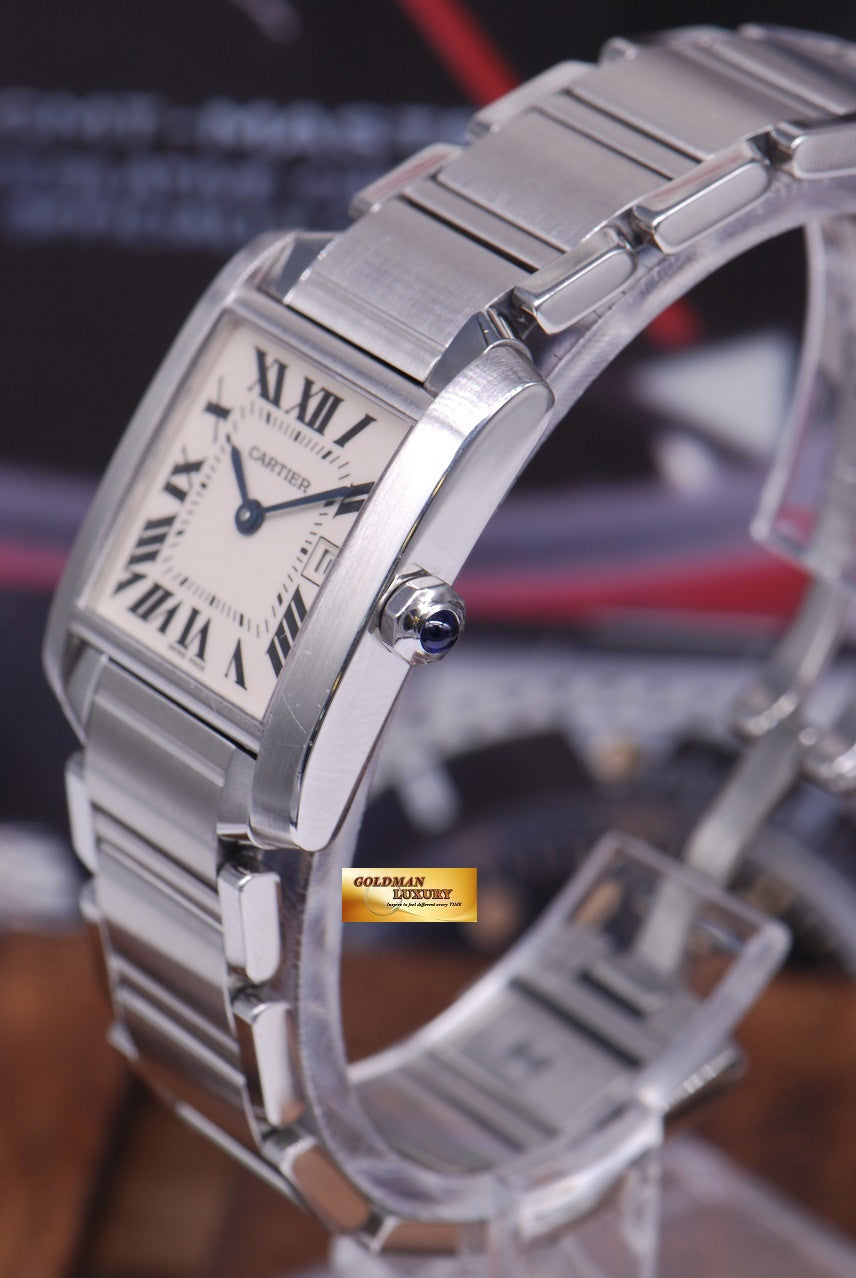 [SOLD] CARTIER TANK FRANCAISE MIDSIZE QUARTZ (MINT)