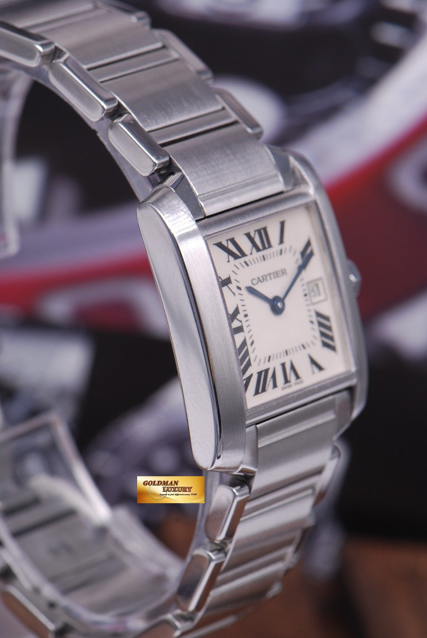 [SOLD] CARTIER TANK FRANCAISE MIDSIZE QUARTZ (MINT)