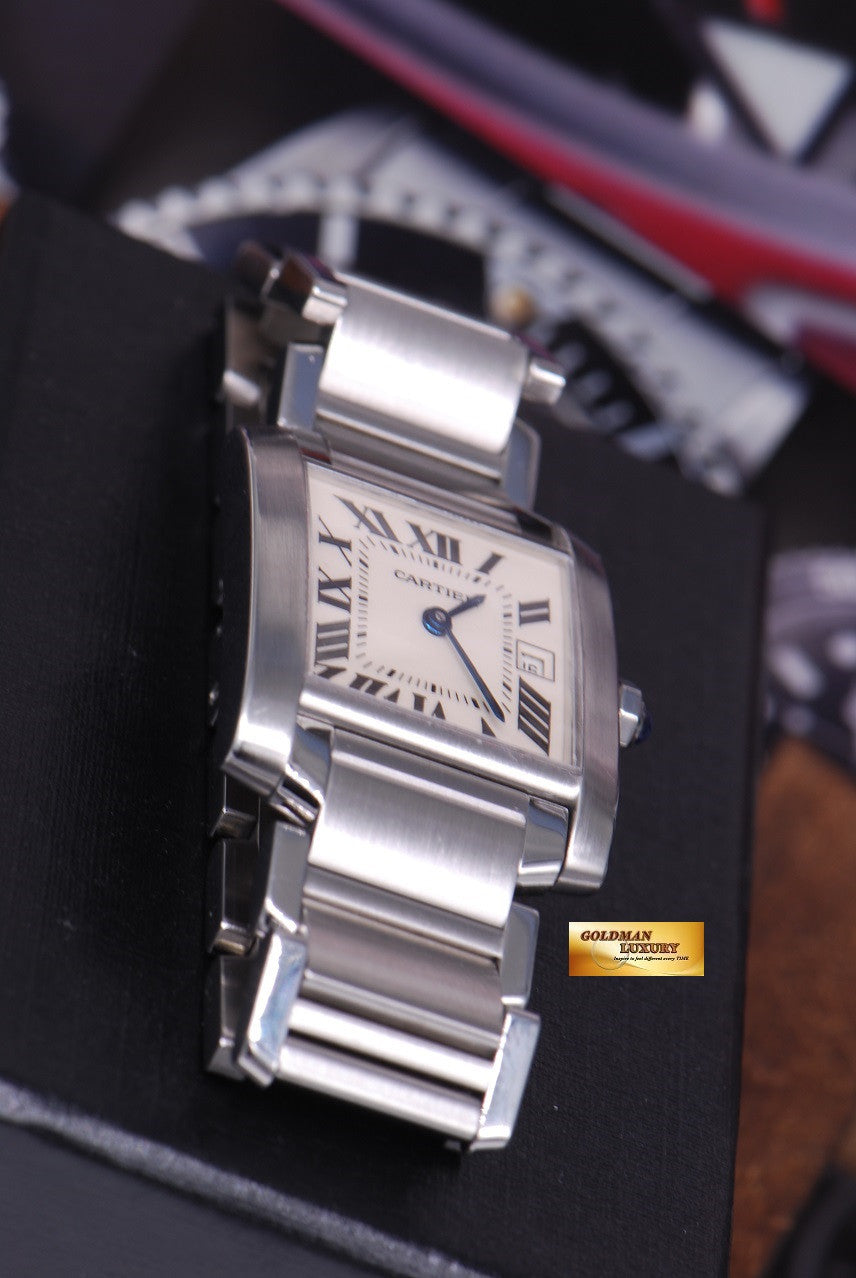 [SOLD] CARTIER TANK FRANCAISE MIDSIZE QUARTZ (MINT)