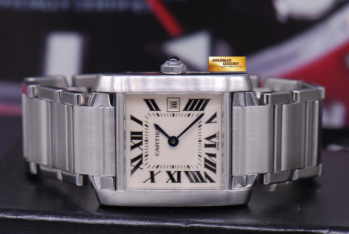 [SOLD] CARTIER TANK FRANCAISE MIDSIZE QUARTZ (MINT)