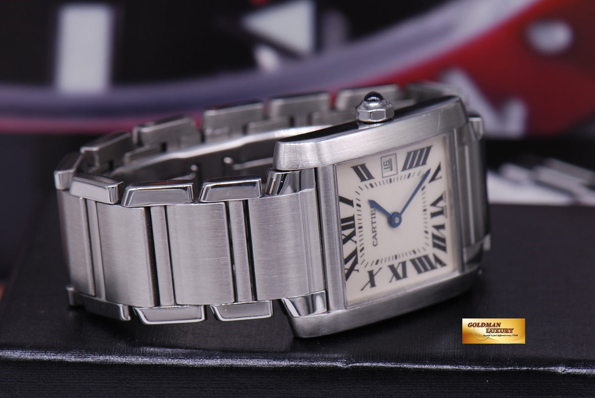 [SOLD] CARTIER TANK FRANCAISE MIDSIZE QUARTZ (MINT)