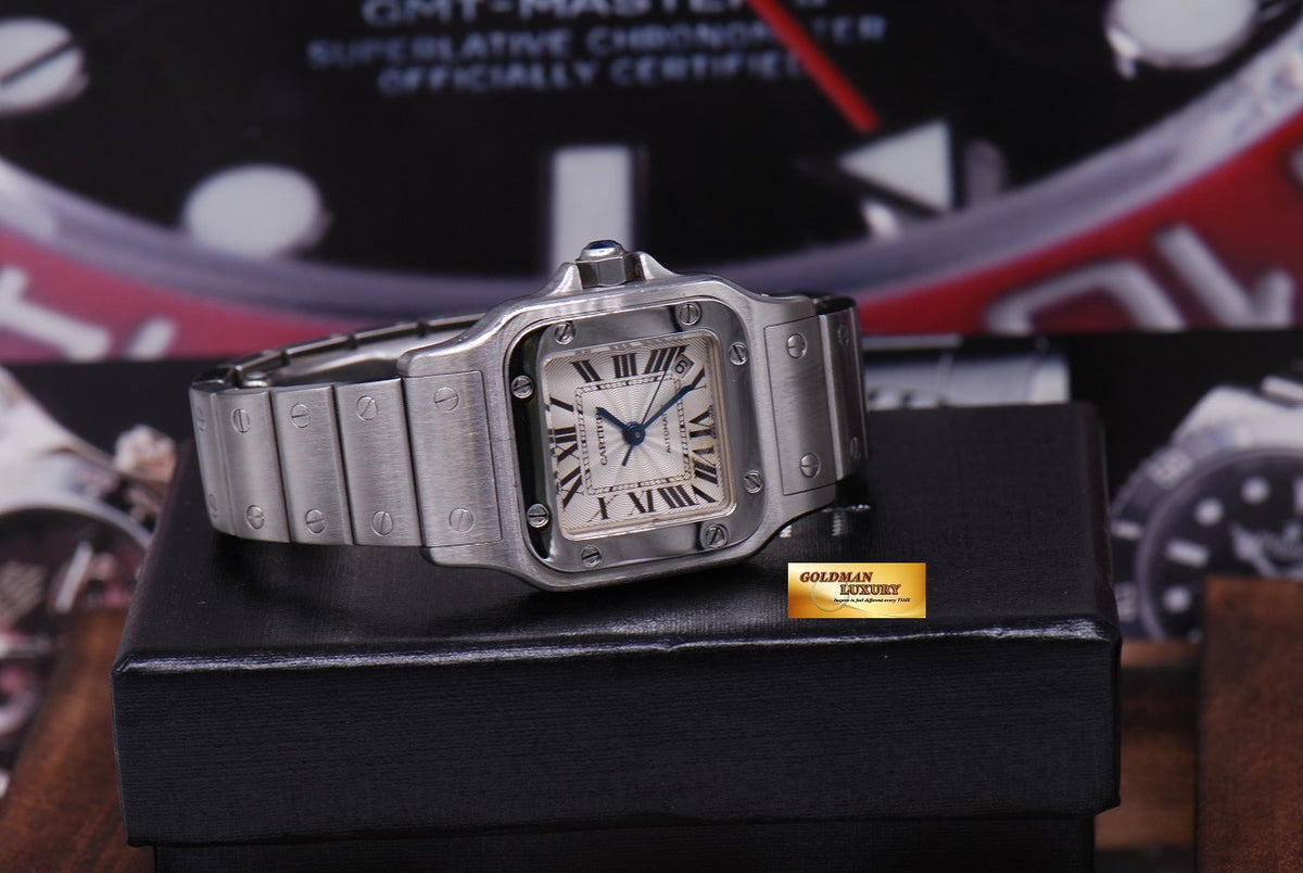 [SOLD] CARTIER SANTOS GALBEE LADIES SMALL AUTOMATIC Ref 2423