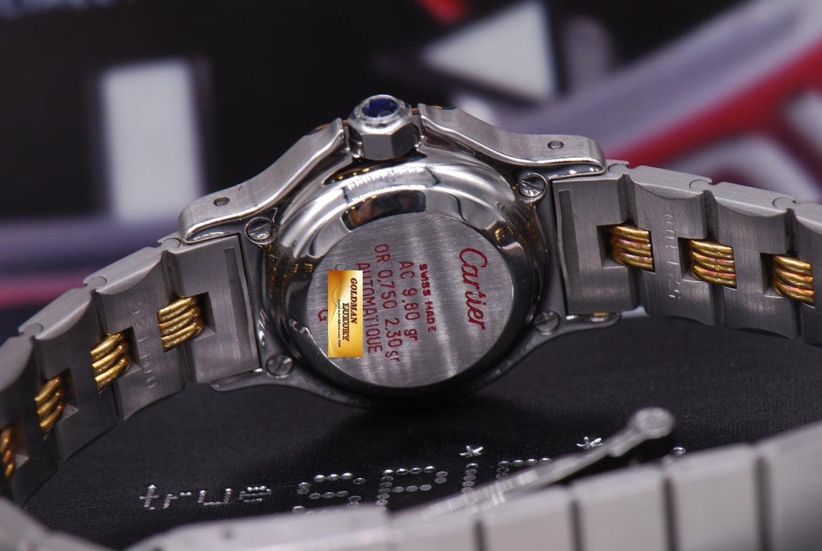 [SOLD] CARTIER SANTOS OCTO HALF-GOLD LADIES SMALL AUTOMATIC (NEAR MINT)