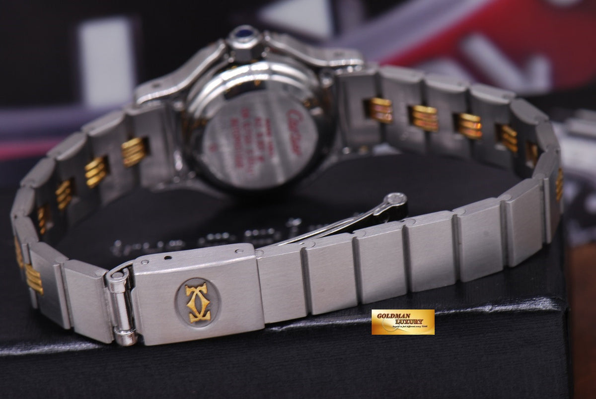 [SOLD] CARTIER SANTOS OCTO HALF-GOLD LADIES SMALL AUTOMATIC (NEAR MINT)