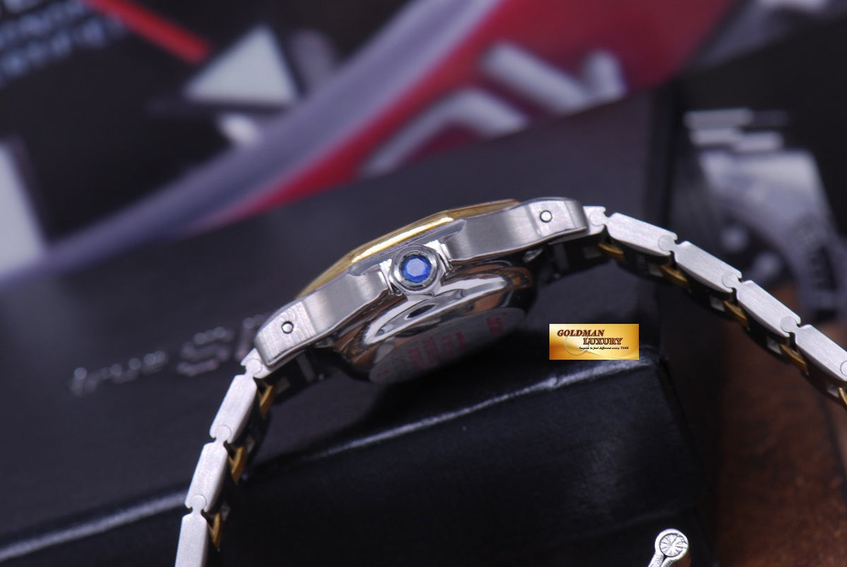 [SOLD] CARTIER SANTOS OCTO HALF-GOLD LADIES SMALL AUTOMATIC (NEAR MINT)