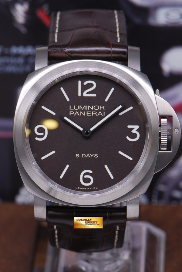 [SOLD] PANERAI LUMINOR TITANIUM 8 DAYS PAM 562 MANUAL (NEW-UNWORN)