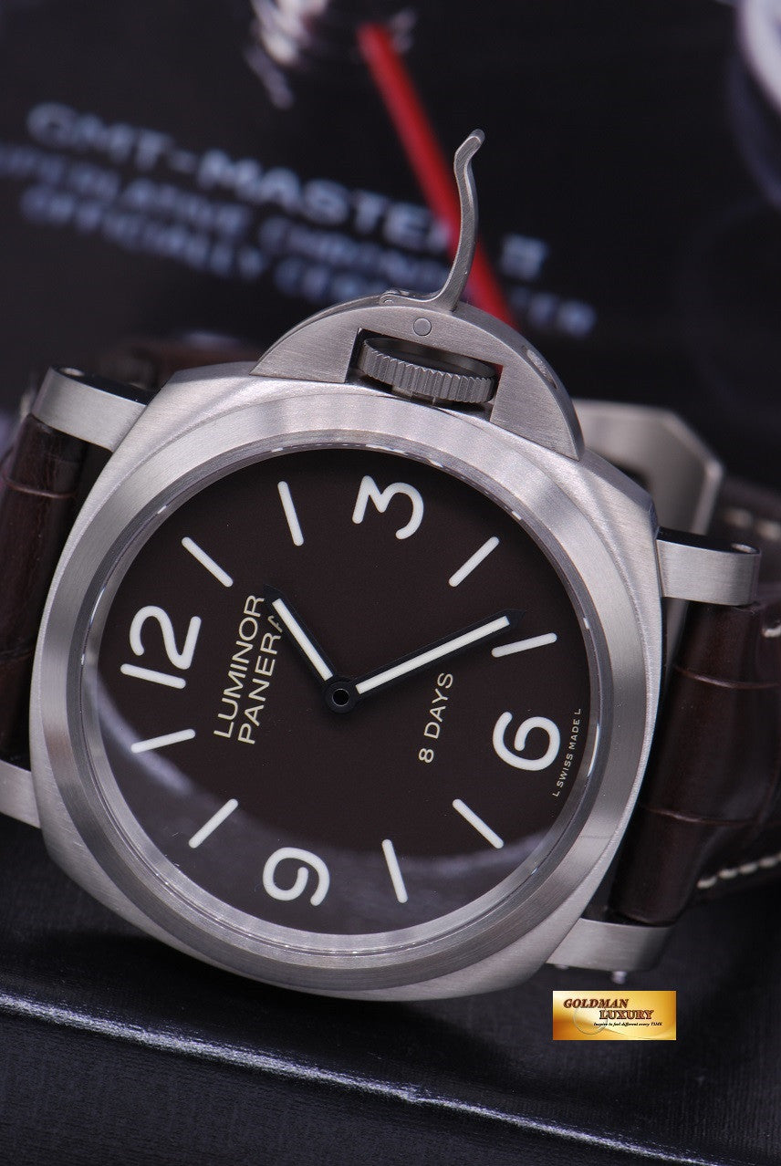 [SOLD] PANERAI LUMINOR TITANIUM 8 DAYS PAM 562 MANUAL (NEW-UNWORN)