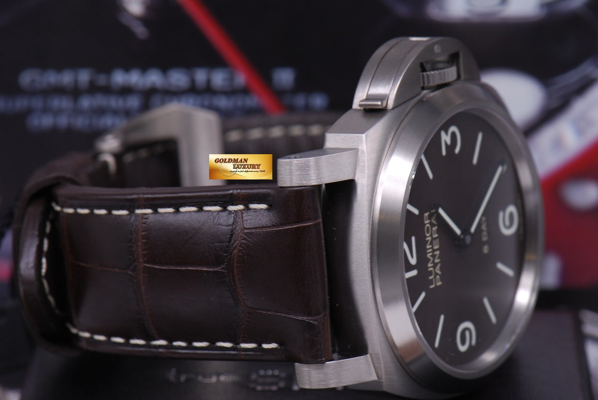 [SOLD] PANERAI LUMINOR TITANIUM 8 DAYS PAM 562 MANUAL (NEW-UNWORN)