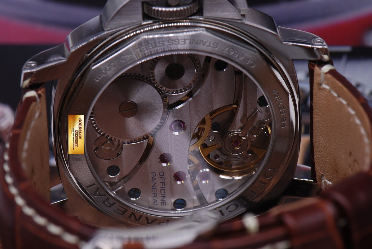 [SOLD] PANERAI LUMINOR MARINA 44mm PAM 113 WHITE MANUAL (MINT)