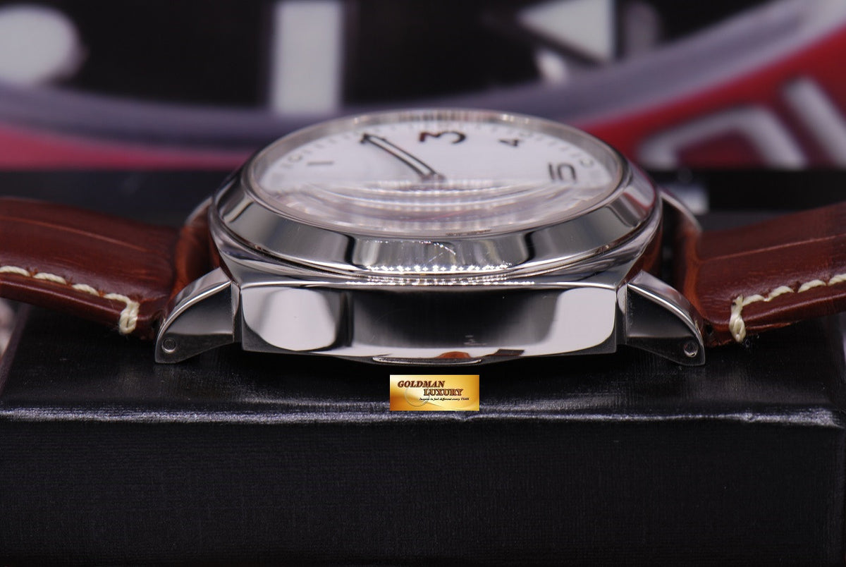 [SOLD] PANERAI LUMINOR MARINA 44mm PAM 113 WHITE MANUAL (MINT)