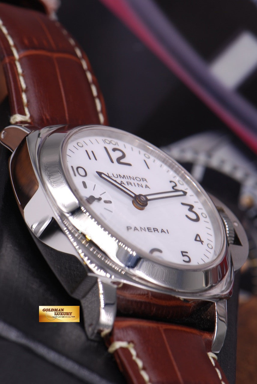 [SOLD] PANERAI LUMINOR MARINA 44mm PAM 113 WHITE MANUAL (MINT)