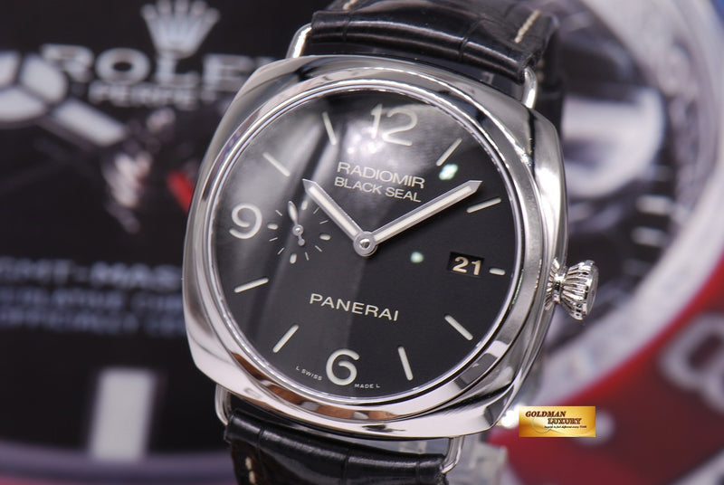 Panerai radiomir black seal pam 388 discount