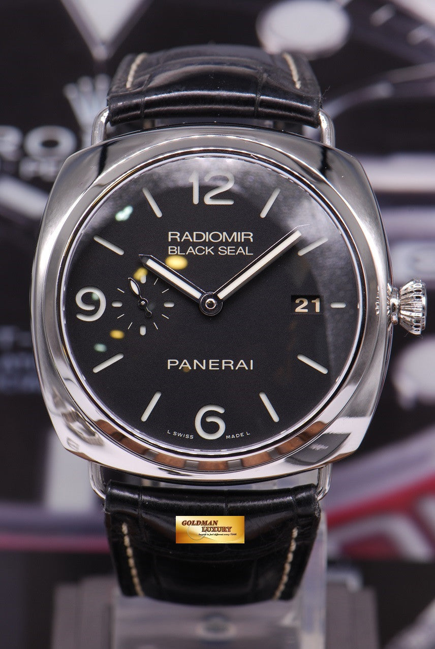 [SOLD] PANERAI RADIOMIR BLACK SEAL PAM 388 AUTOMATIC