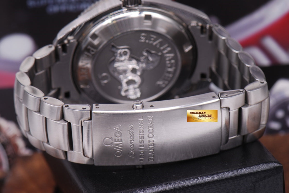 [SOLD] OMEGA SEAMASTER PLANET OCEAN 40mm BLACK AUTOMATIC (NEAR MINT)