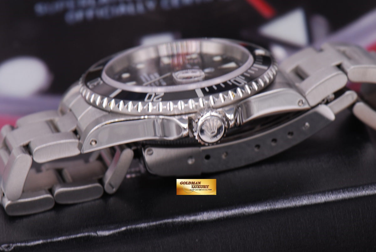 [SOLD] ROLEX OYSTER SUBMARINER BLACK Ref 16610 (LNIB)