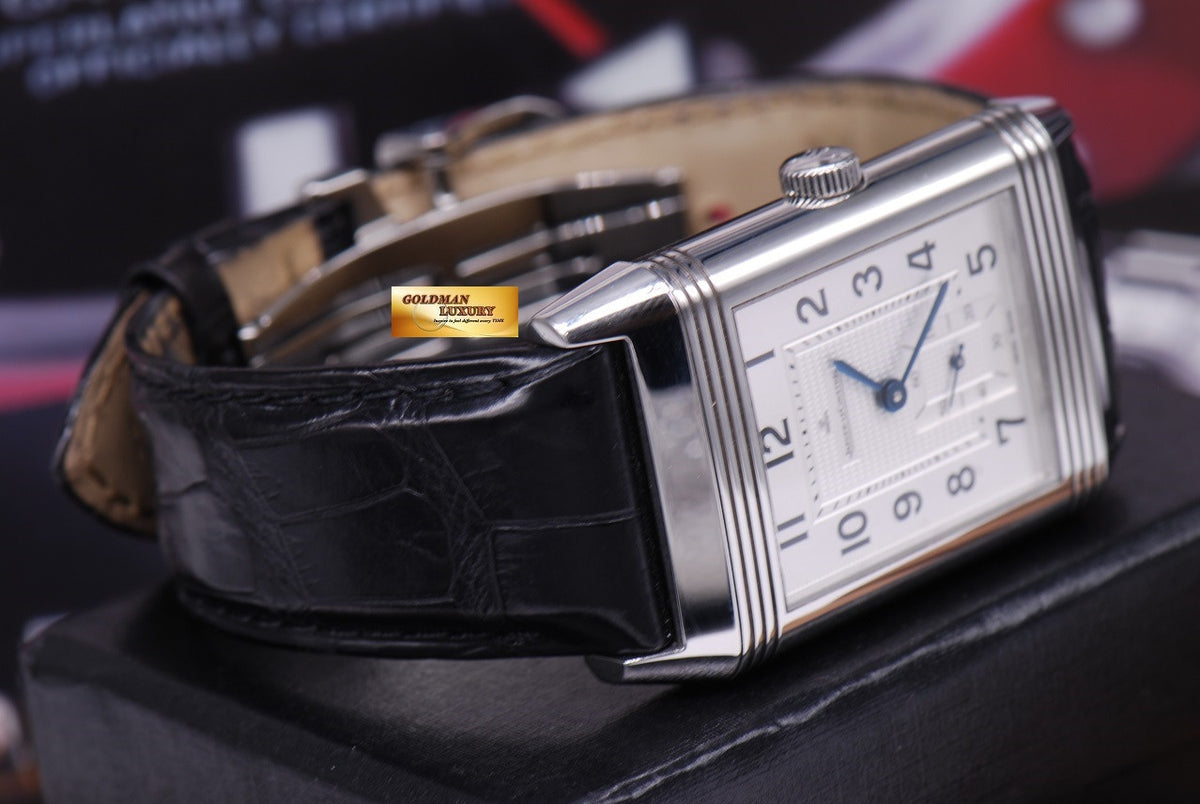 [SOLD] JAEGER LeCOULTRE REVERSO GRANDE STEEL MANUAL (MINT)