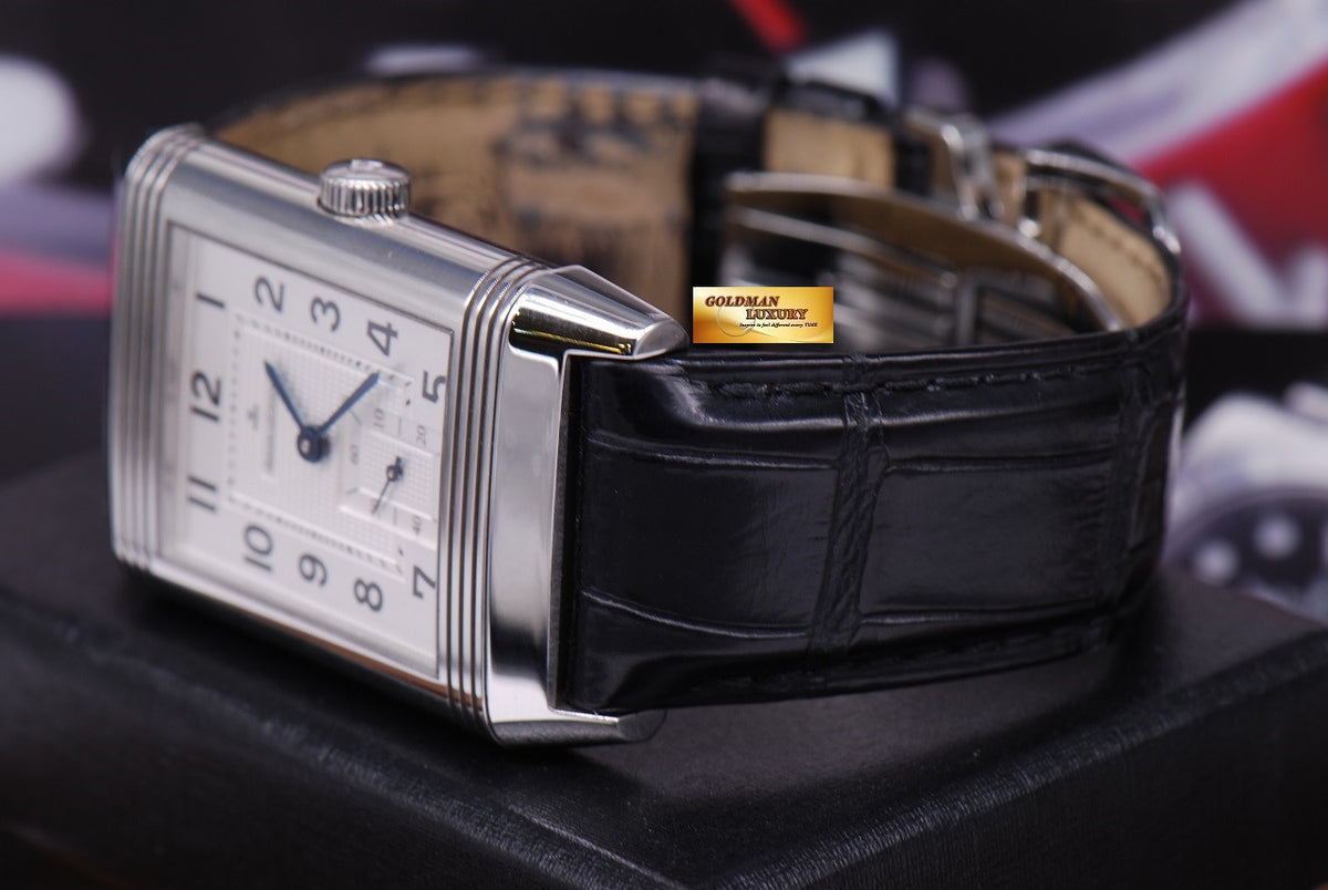 [SOLD] JAEGER LeCOULTRE REVERSO GRANDE STEEL MANUAL (MINT)