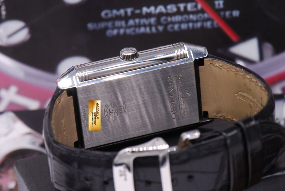 [SOLD] JAEGER LeCOULTRE REVERSO GRANDE STEEL MANUAL (MINT)