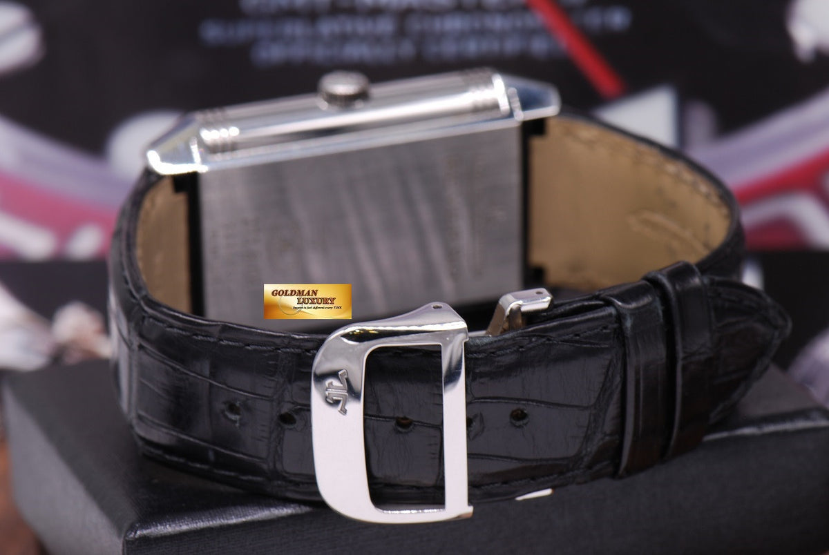 [SOLD] JAEGER LeCOULTRE REVERSO GRANDE STEEL MANUAL (MINT)