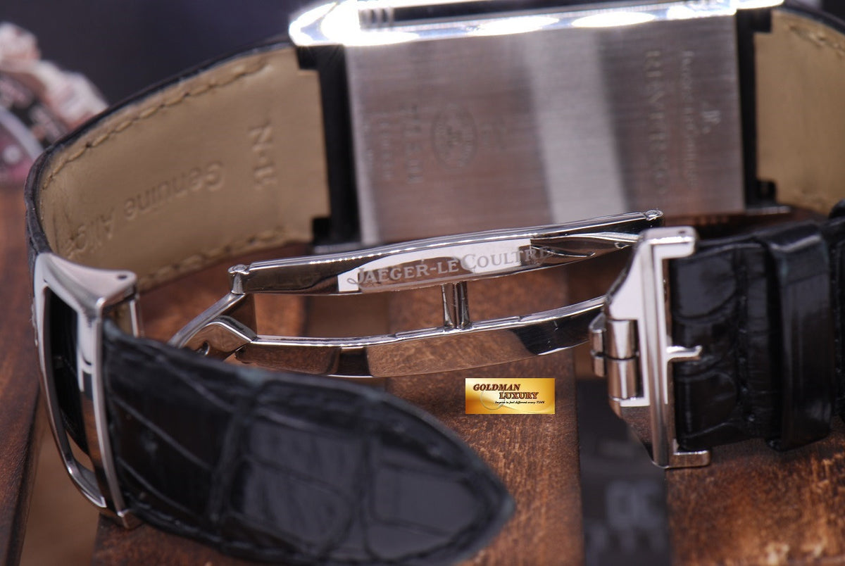 [SOLD] JAEGER LeCOULTRE REVERSO GRANDE STEEL MANUAL (MINT)