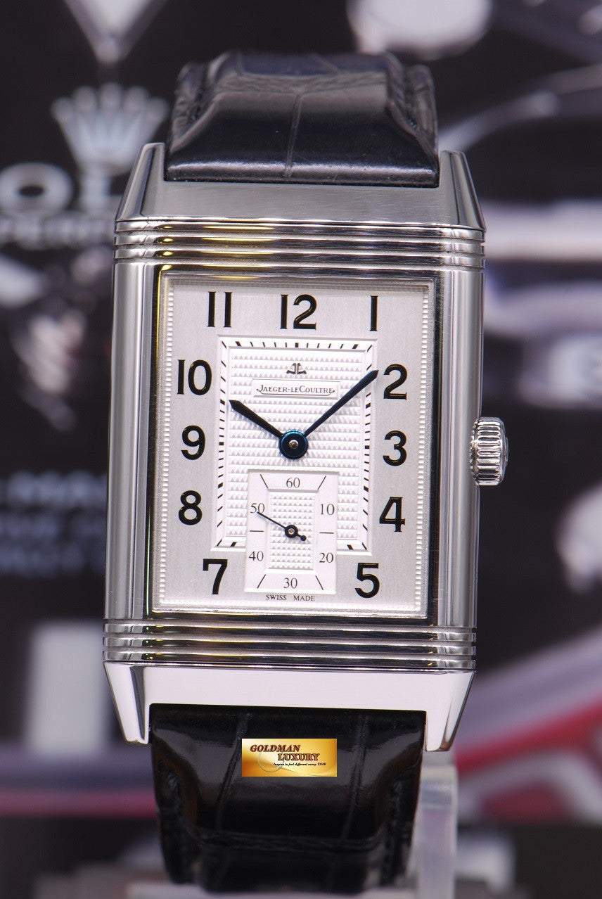 [SOLD] JAEGER LeCOULTRE REVERSO GRANDE STEEL MANUAL (MINT)
