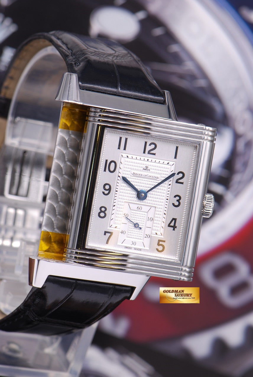 [SOLD] JAEGER LeCOULTRE REVERSO GRANDE STEEL MANUAL (MINT)
