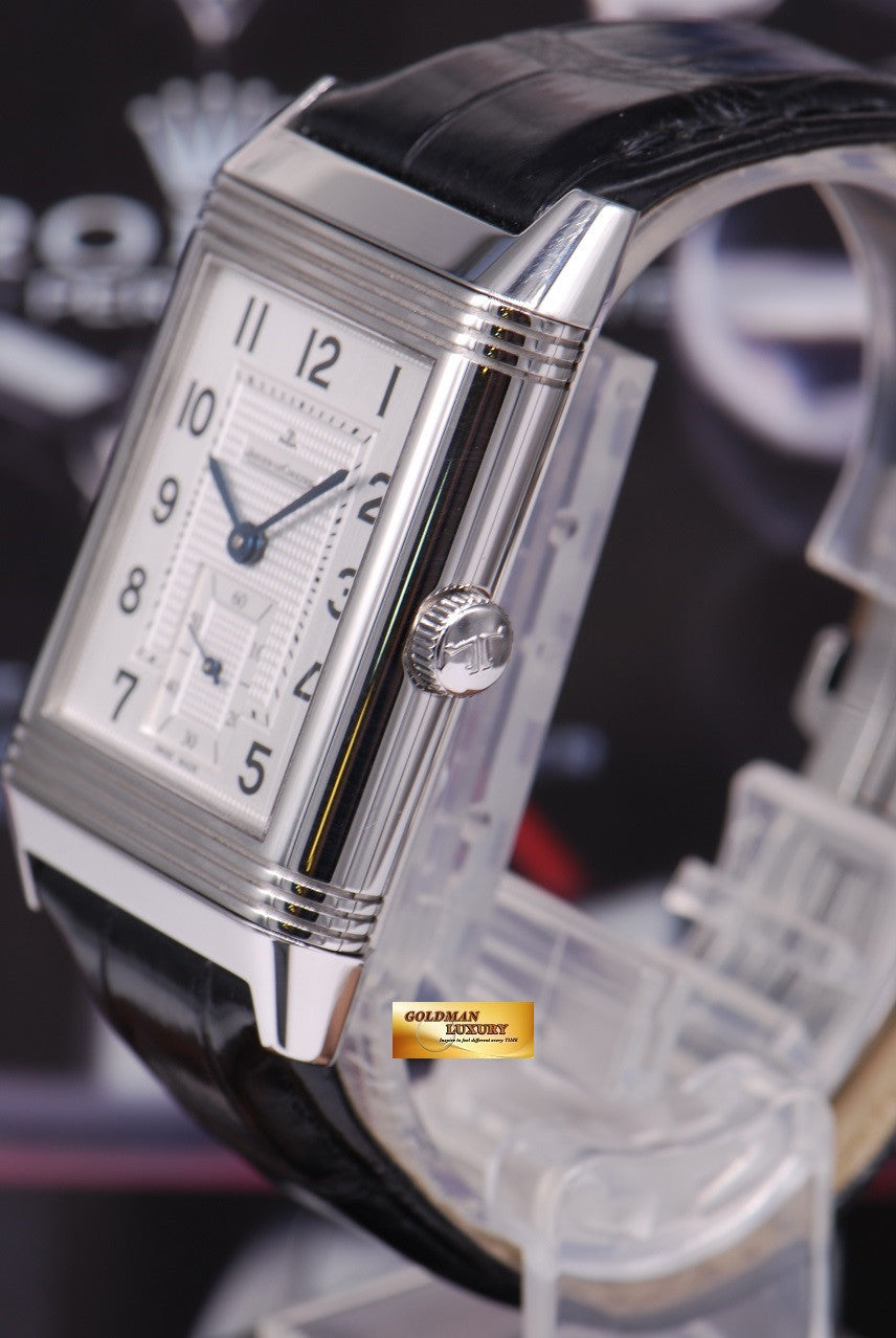 [SOLD] JAEGER LeCOULTRE REVERSO GRANDE STEEL MANUAL (MINT)
