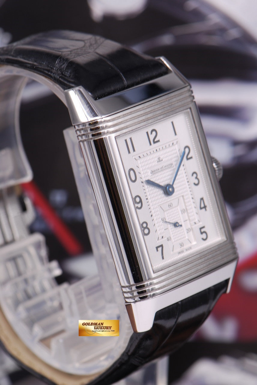 [SOLD] JAEGER LeCOULTRE REVERSO GRANDE STEEL MANUAL (MINT)