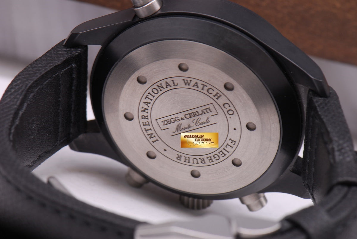 [SOLD] IWC DOPPELCHRONOGRAPH CERAMIC Z&C LIMITED EDITION 30 PIECES