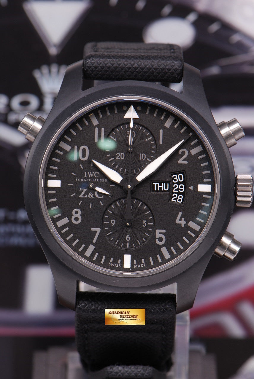 [SOLD] IWC DOPPELCHRONOGRAPH CERAMIC Z&C LIMITED EDITION 30 PIECES
