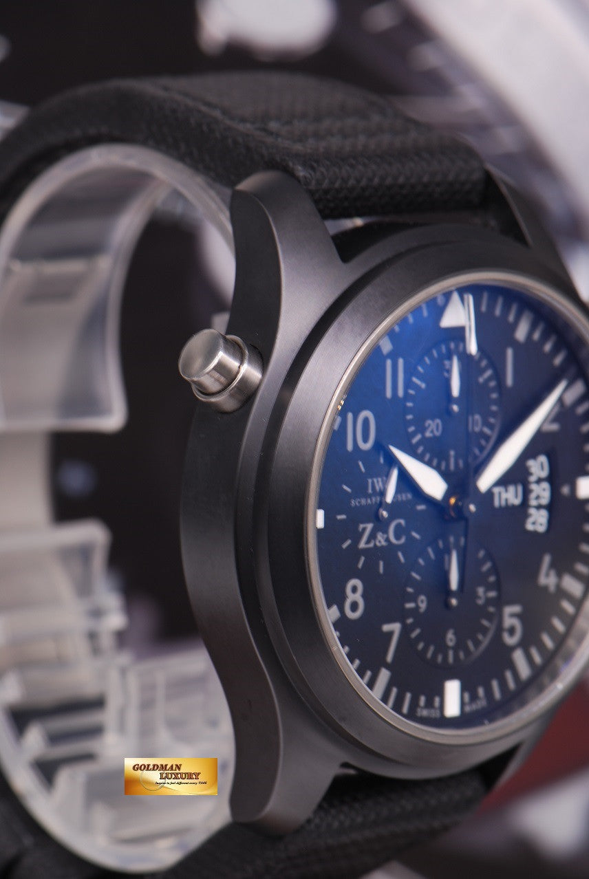 [SOLD] IWC DOPPELCHRONOGRAPH CERAMIC Z&C LIMITED EDITION 30 PIECES