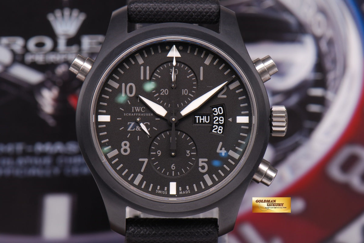 [SOLD] IWC DOPPELCHRONOGRAPH CERAMIC Z&C LIMITED EDITION 30 PIECES