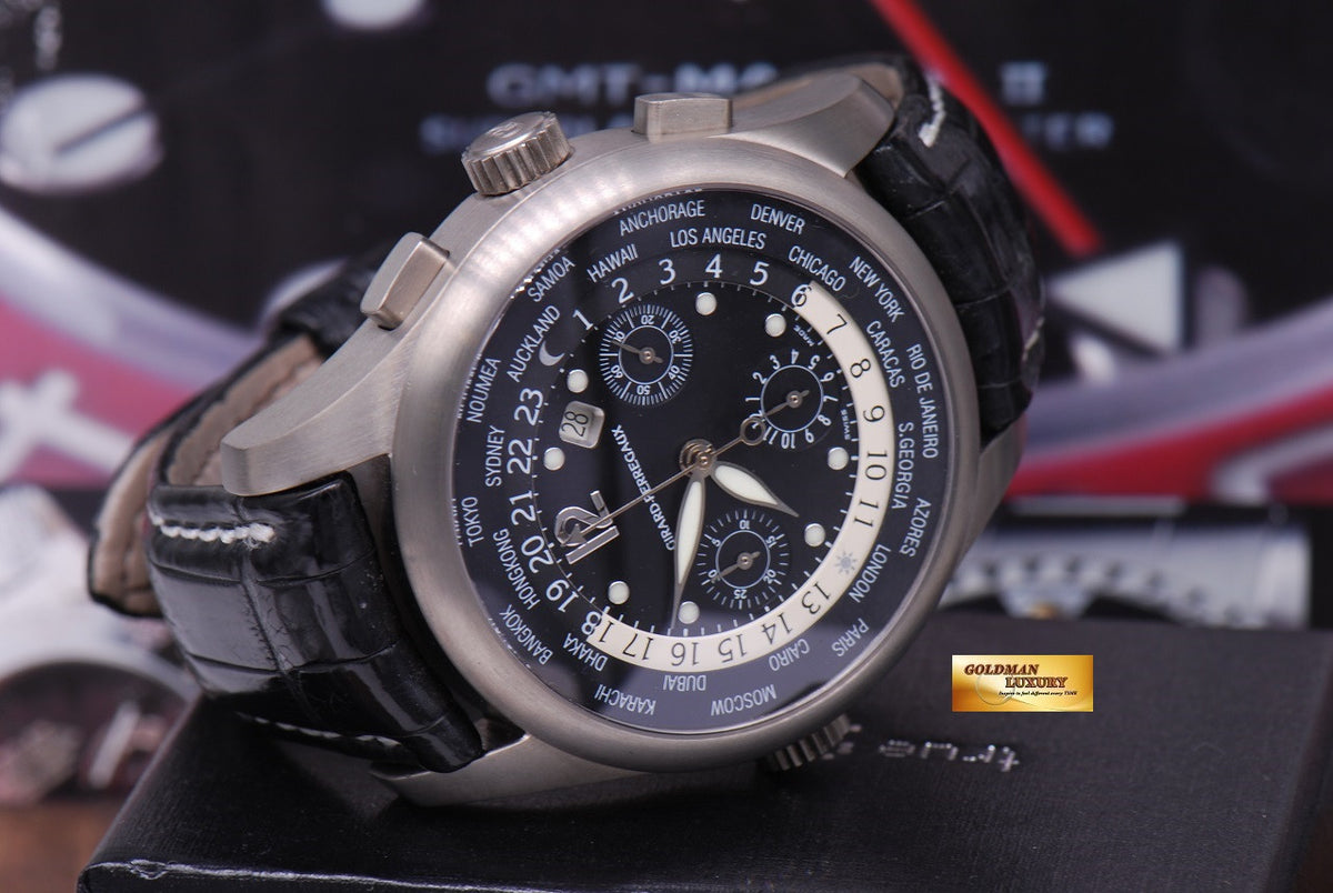 [SOLD] GIRARD PERREGAUX WW.TC WORLD TIMER CHRONOGRAPH TITANIUM 4980 (MINT)