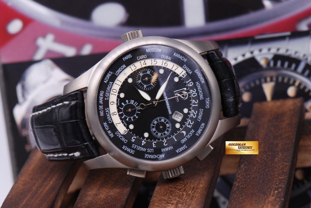[SOLD] GIRARD PERREGAUX WW.TC WORLD TIMER CHRONOGRAPH TITANIUM 4980 (MINT)
