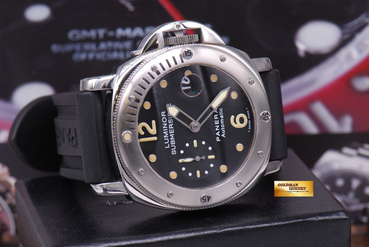 [SOLD] PANERAI LUMINOR SUBMERSIBLE PAM 24 AUTOMATIC