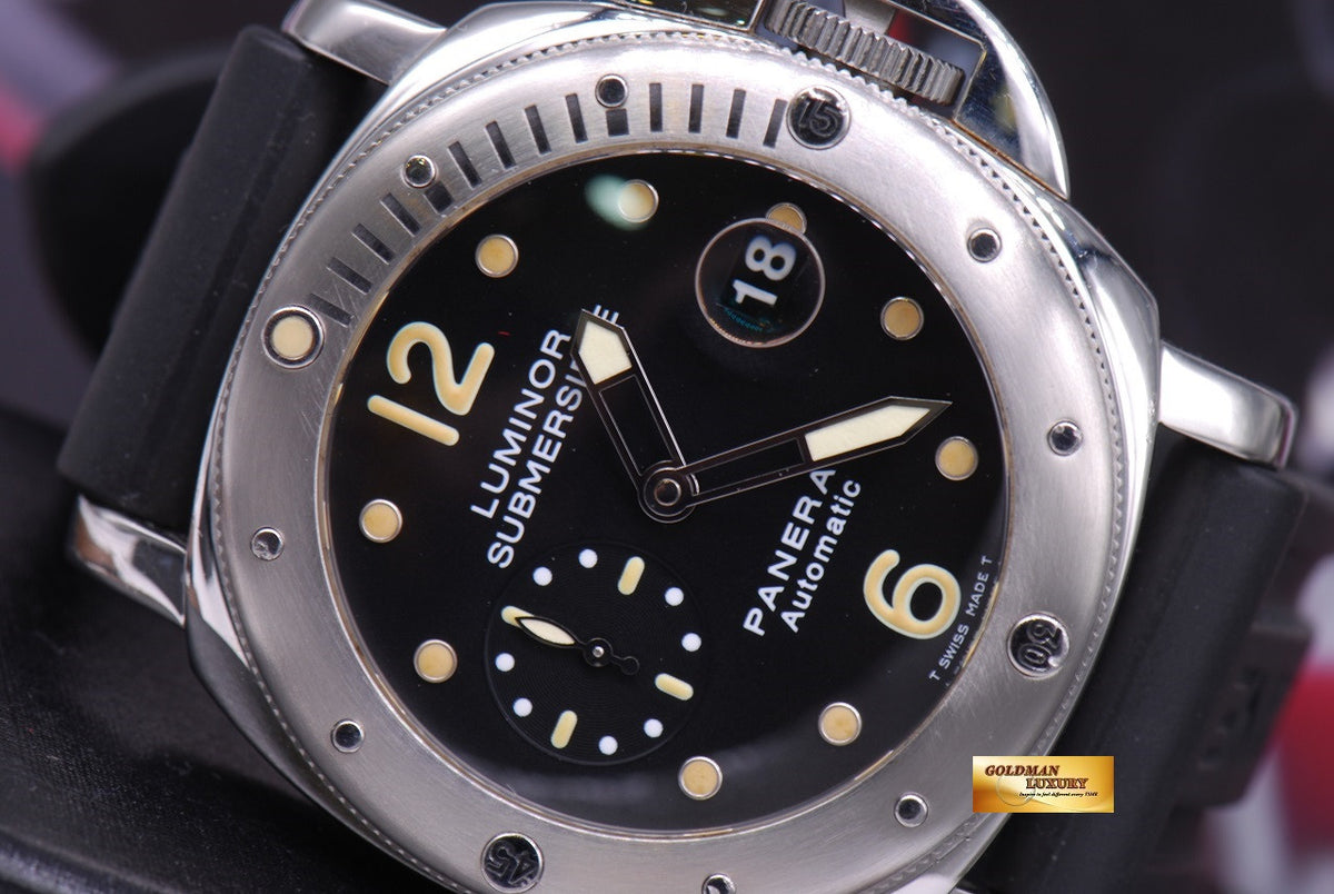 [SOLD] PANERAI LUMINOR SUBMERSIBLE PAM 24 AUTOMATIC