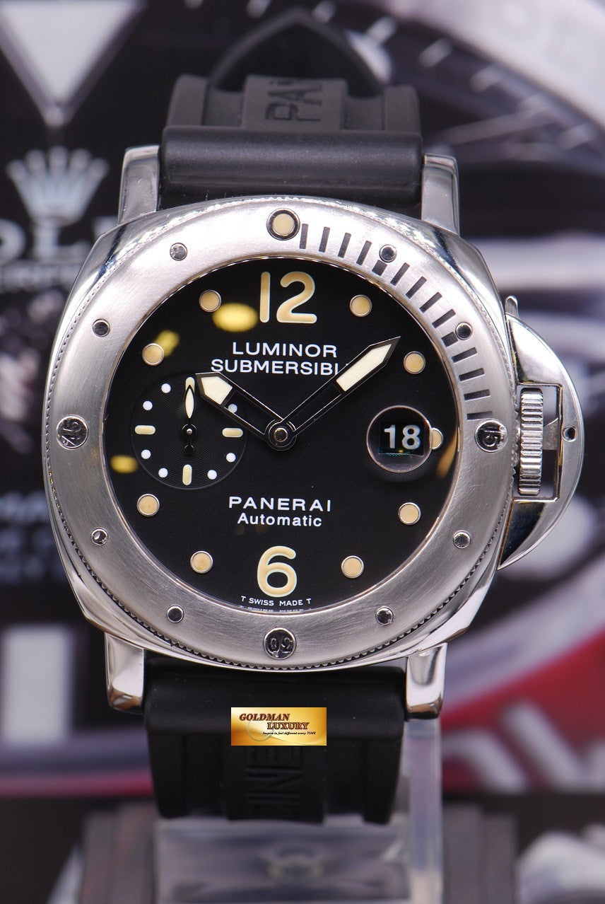 [SOLD] PANERAI LUMINOR SUBMERSIBLE PAM 24 AUTOMATIC