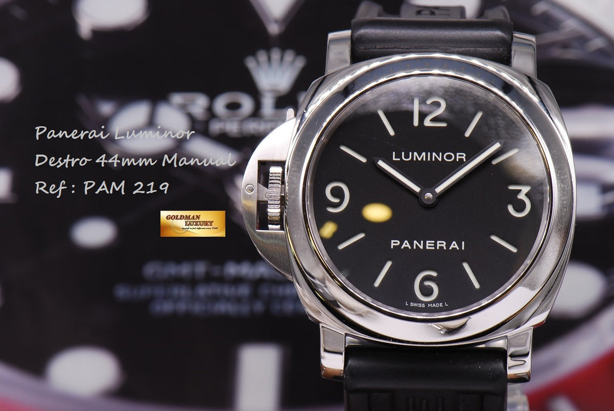 [SOLD] PANERAI LUMINOR DESTRO MANUAL PAM 219 (MINT)