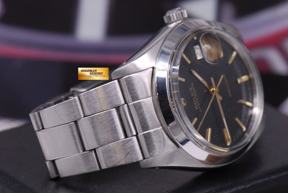 [SOLD] ROLEX OYSTERDATE PRECISION 6694 BLACK MANUAL (NEAR MINT)