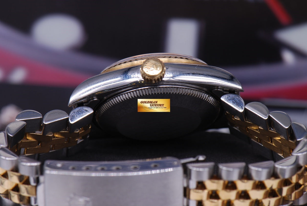 [SOLD] ROLEX OYSTER PERPETUAL DATEJUST 30mm HALF-GOLD DIAMOND DIAL Ref 68273 (NEAR MINT)