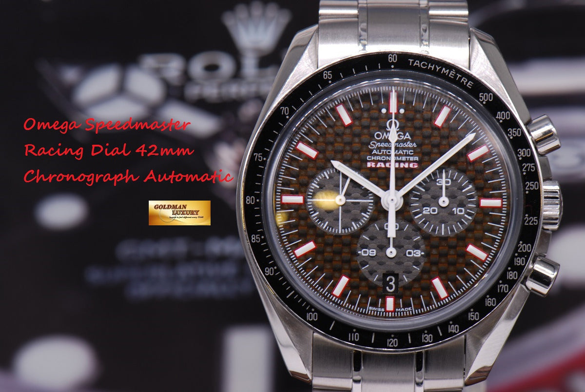[SOLD] OMEGA SPEEDMASTER RACING DIAL 42mm CHRONOGRAPH AUTOMATIC (MINT)