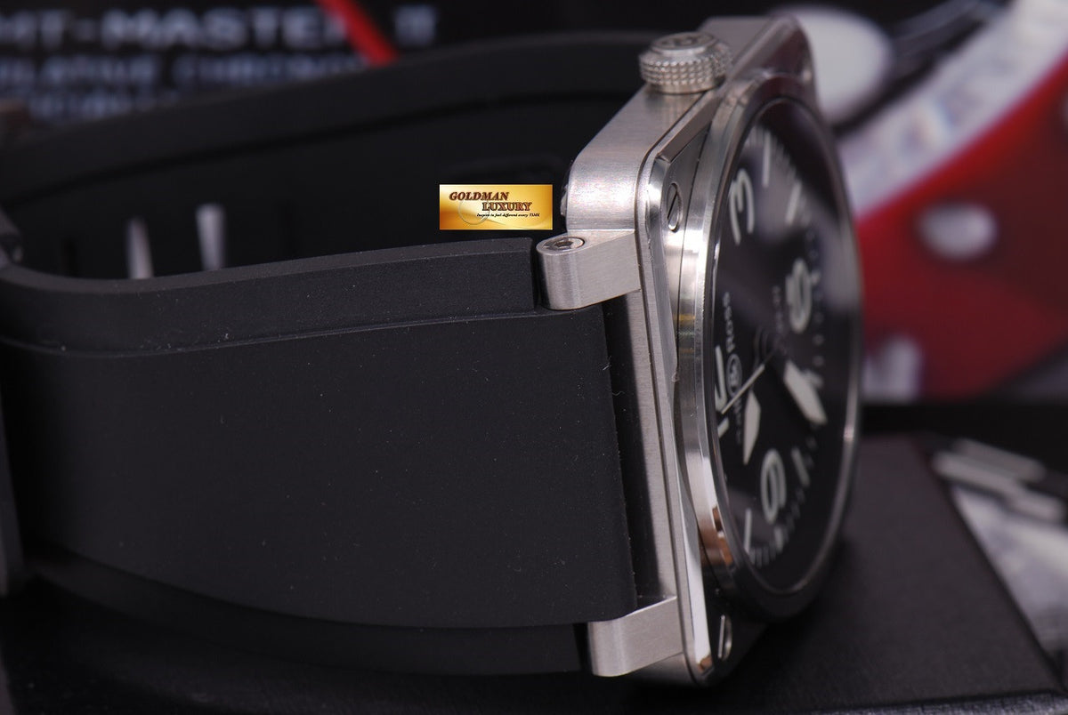 [SOLD] BELL & ROSS AVIATION STAINLESS STEEL BR03-92 AUTOMATIC (MINT)