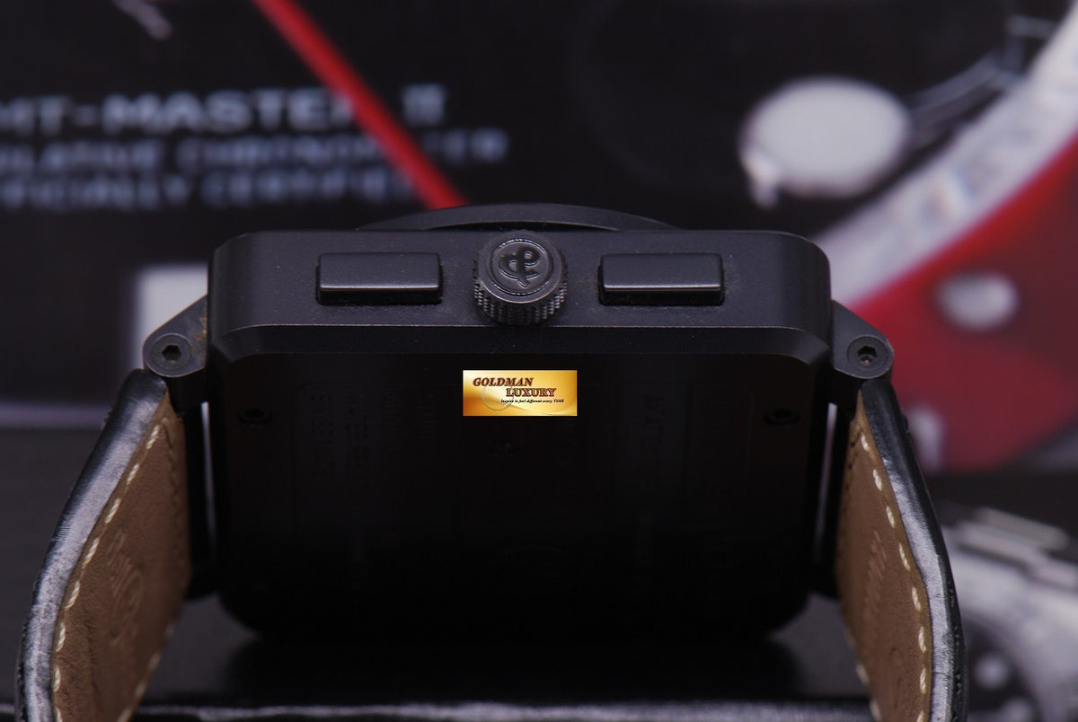 [SOLD] BELL & ROSS AVIATOR CHRONOGRAPH PVD BR01-94 AUTOMATIC (NEAR MINT)