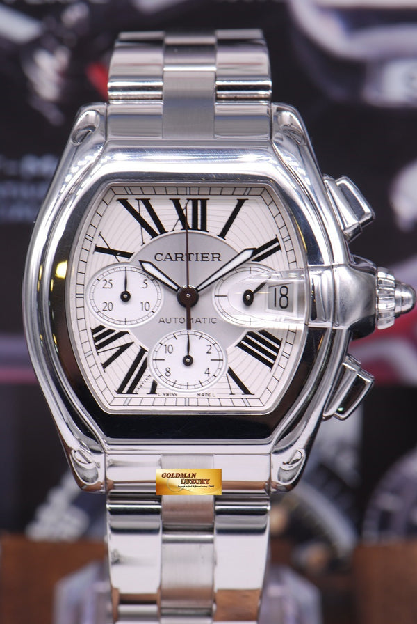 [SOLD] CARTIER ROADSTER MENS XL CHRONOGRAPH AUTOMATIC (MINT)