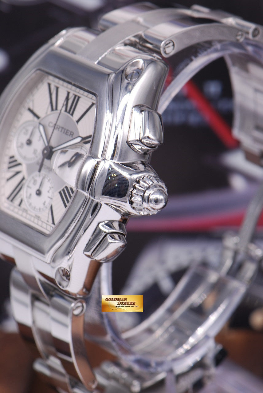 [SOLD] CARTIER ROADSTER MENS XL CHRONOGRAPH AUTOMATIC (MINT)