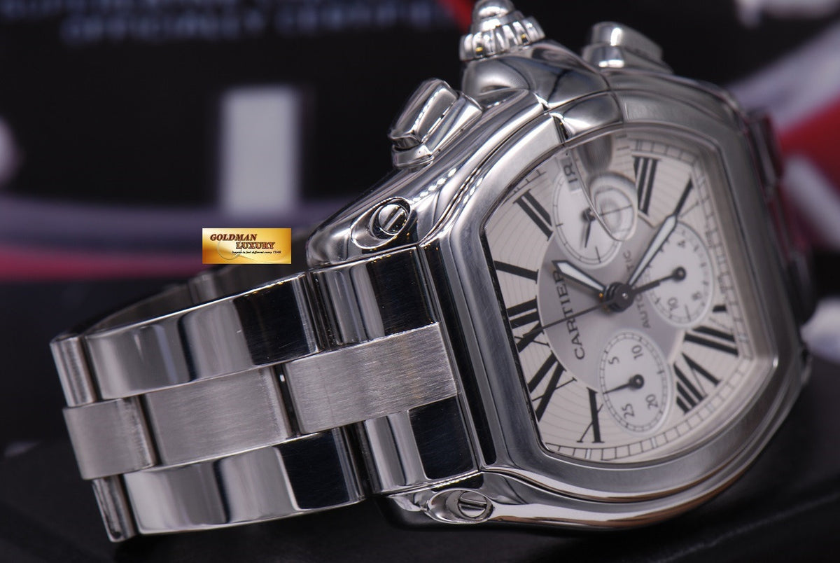 [SOLD] CARTIER ROADSTER MENS XL CHRONOGRAPH AUTOMATIC (MINT)