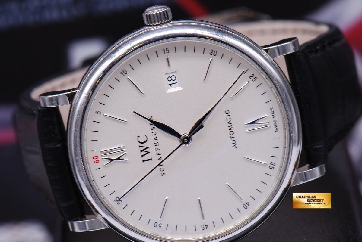 [SOLD] IWC PORTOFINO 40mm WHITE AUTOMATIC
