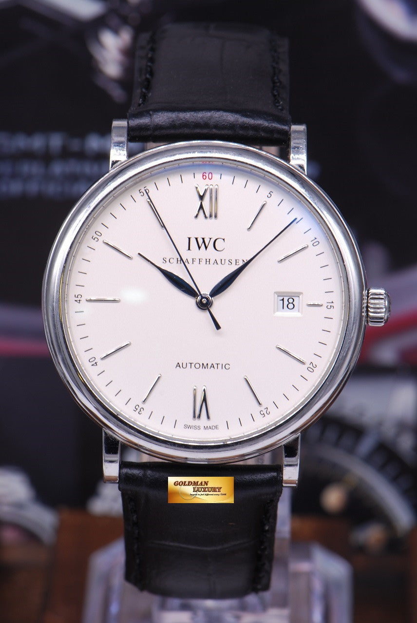 [SOLD] IWC PORTOFINO 40mm WHITE AUTOMATIC