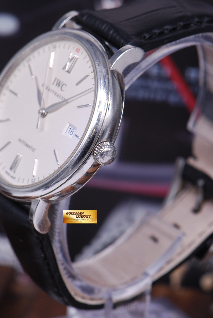 [SOLD] IWC PORTOFINO 40mm WHITE AUTOMATIC