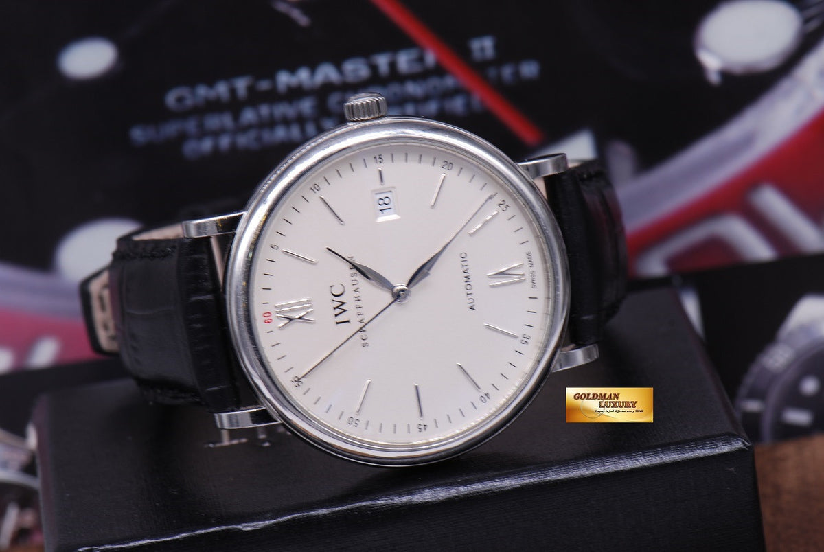 [SOLD] IWC PORTOFINO 40mm WHITE AUTOMATIC
